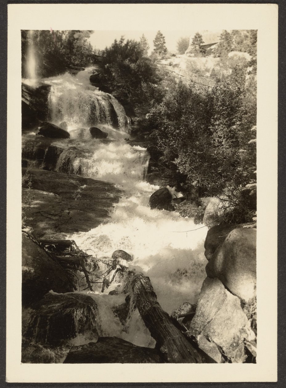 [Paisaje con cascada] de Louis Fleckenstein