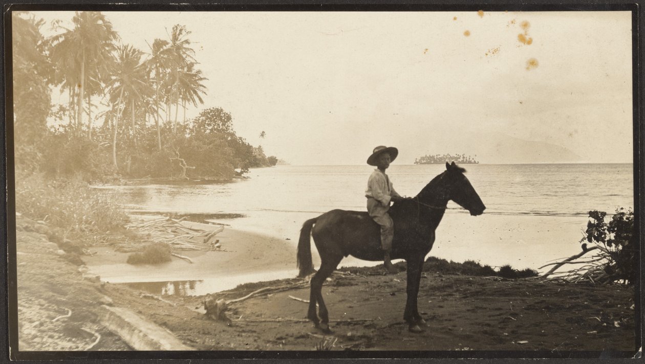 [Hombre a caballo] de Louis Fleckenstein