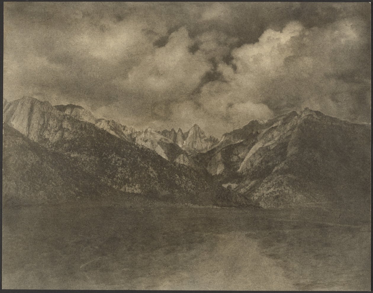 [Paisaje montañoso] de Louis Fleckenstein