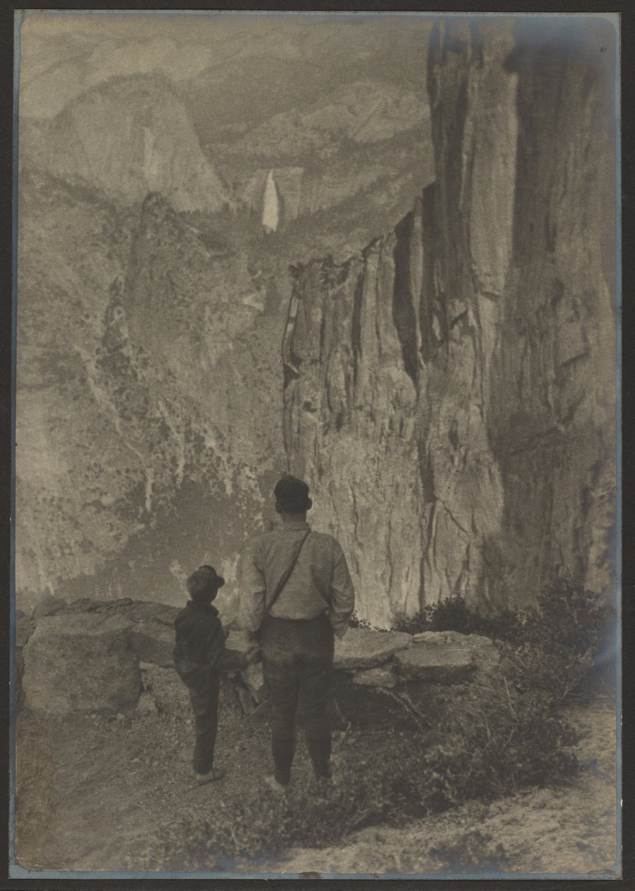 Nevada Falls desde Ledge Trail, Yosemite de Louis Fleckenstein