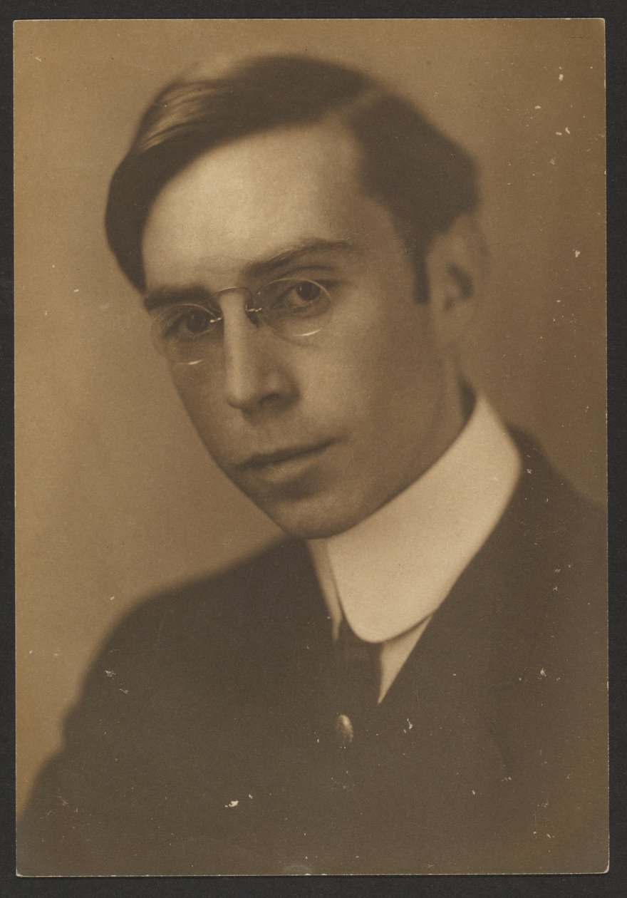 [Retrato de un joven con pince-nez] de Louis Fleckenstein