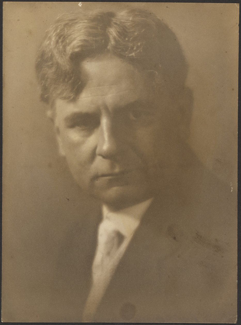 Retrato de un hombre de ojos hundidos de Louis Fleckenstein