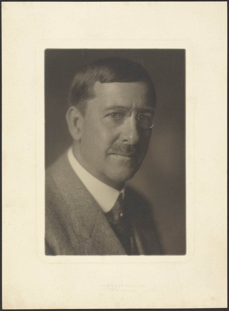 [Retrato de un hombre con bigote] de Louis Fleckenstein