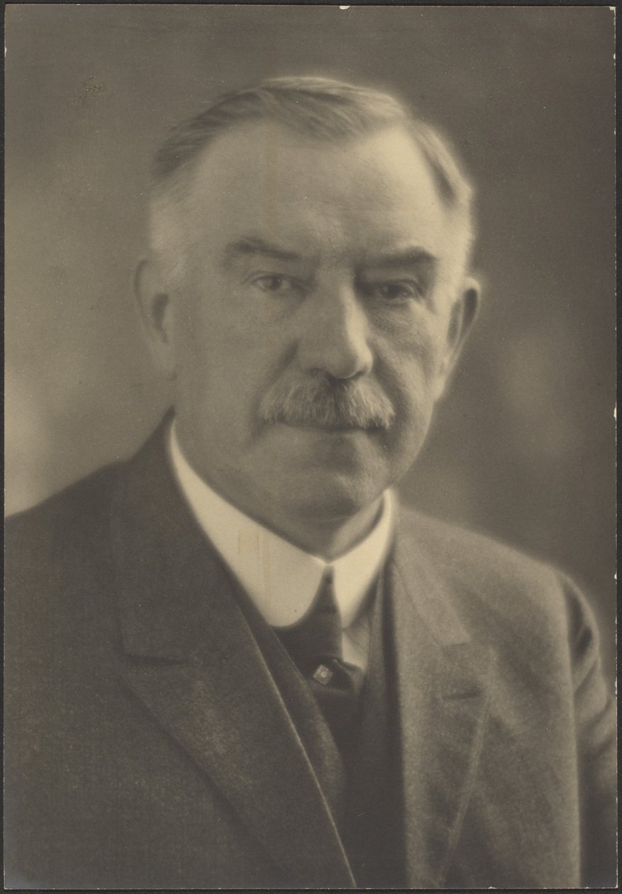 [Retrato de un hombre con alfiler de corbata] de Louis Fleckenstein