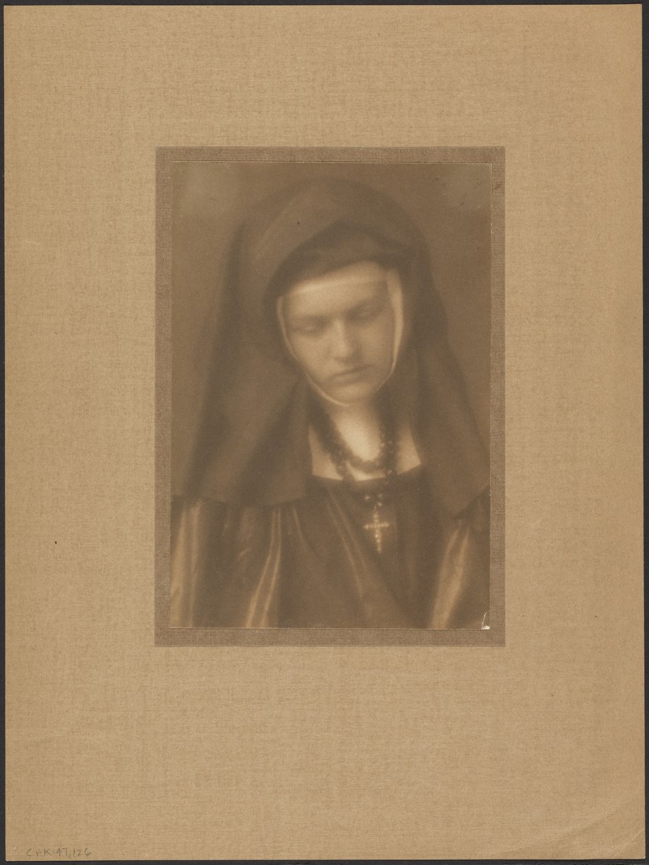 [Retrato de una monja] de Louis Fleckenstein