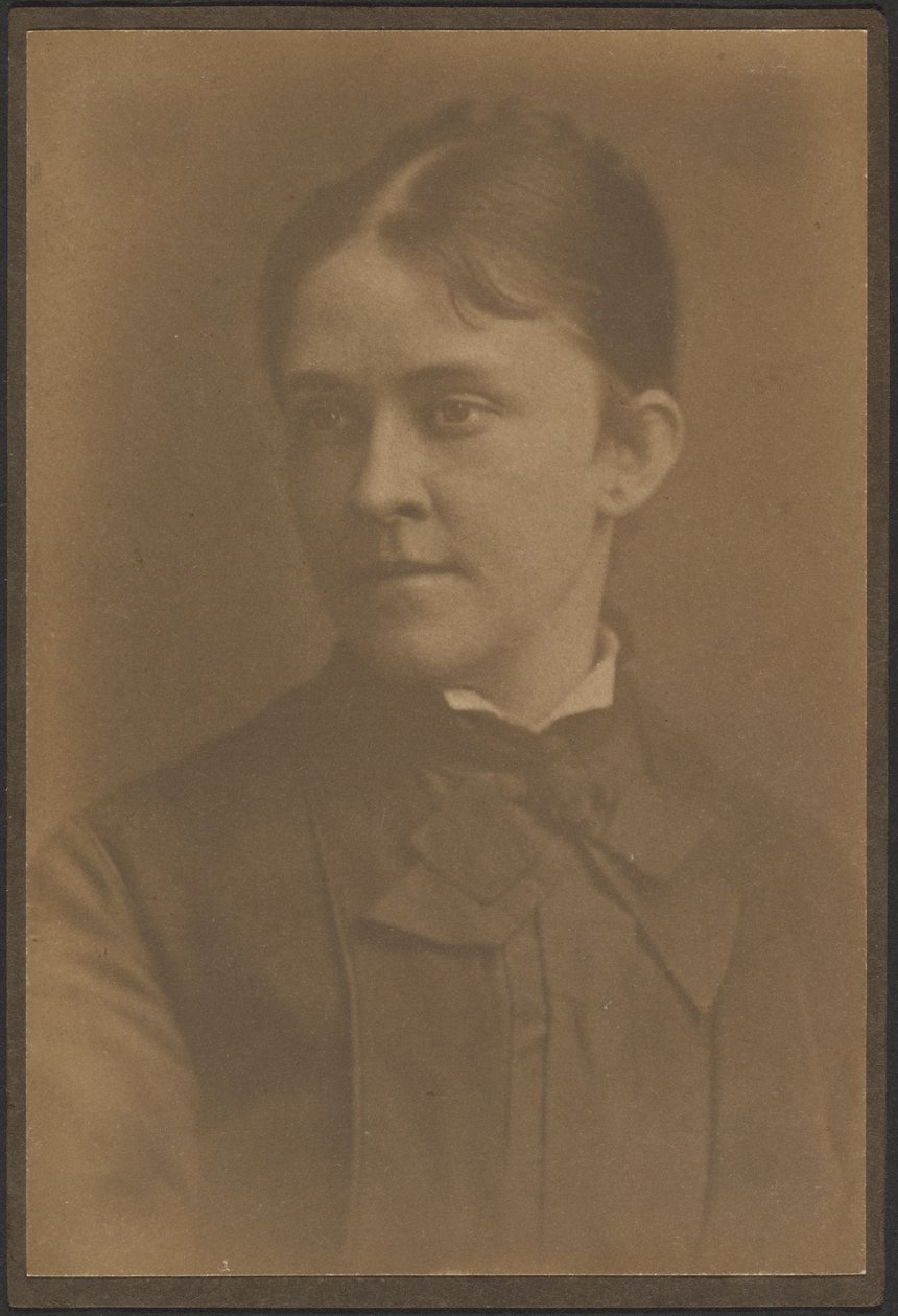 [Retrato de una mujer con vestido y corbata] de Louis Fleckenstein