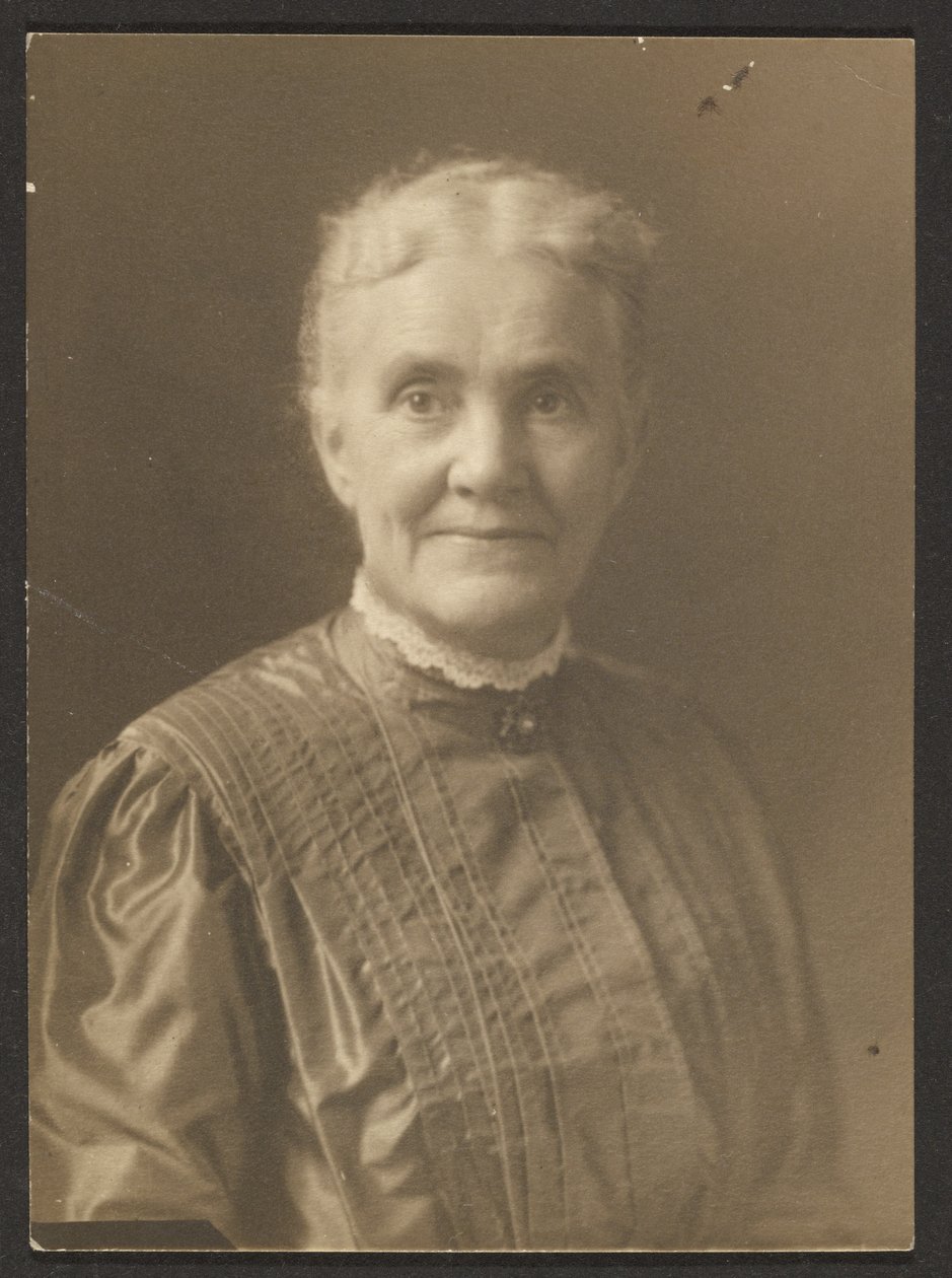 [Retrato de una mujer mayor con cuello de encaje] de Louis Fleckenstein