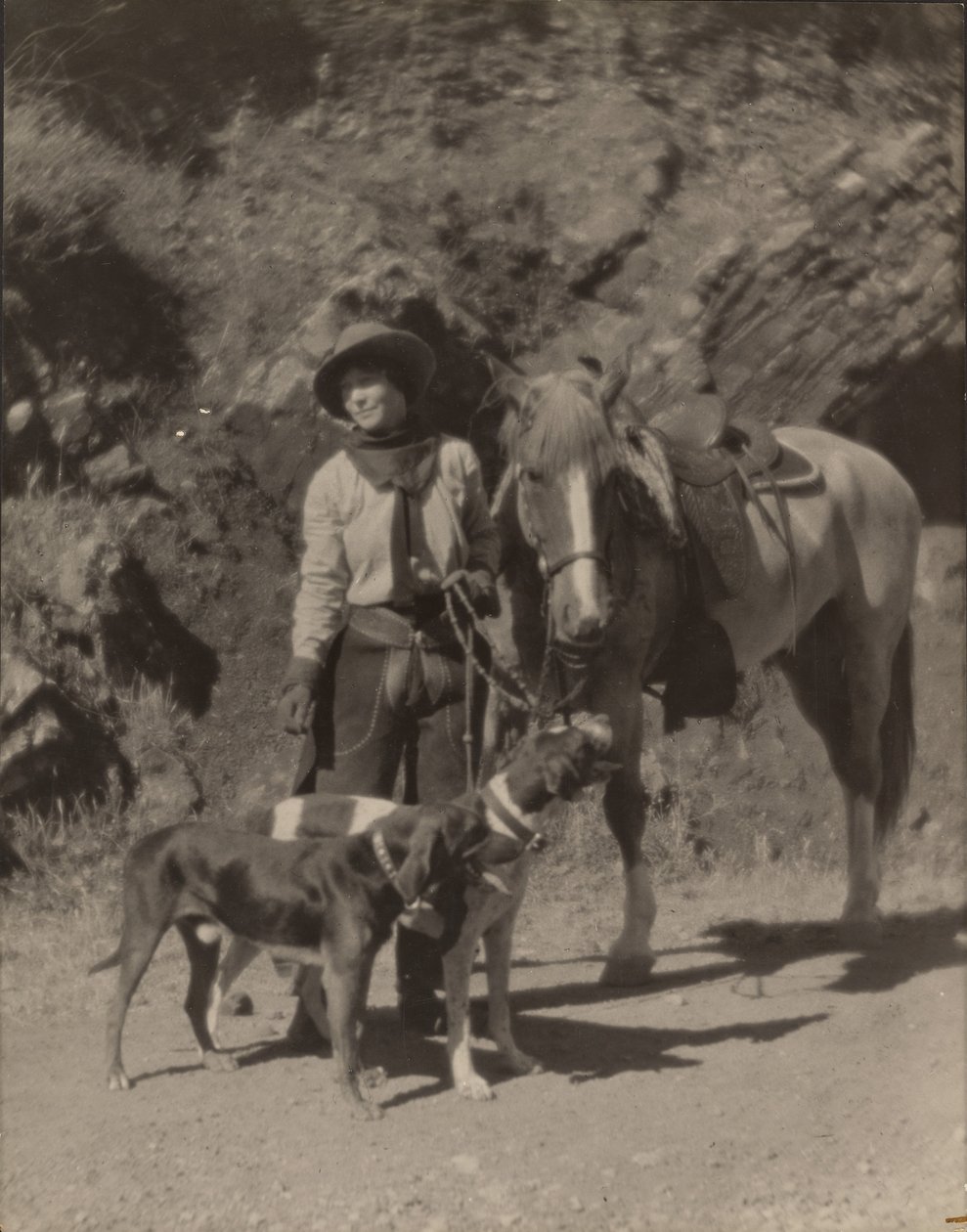 Ruth Comfort Mitchell (autora de relatos del Oeste) de Louis Fleckenstein