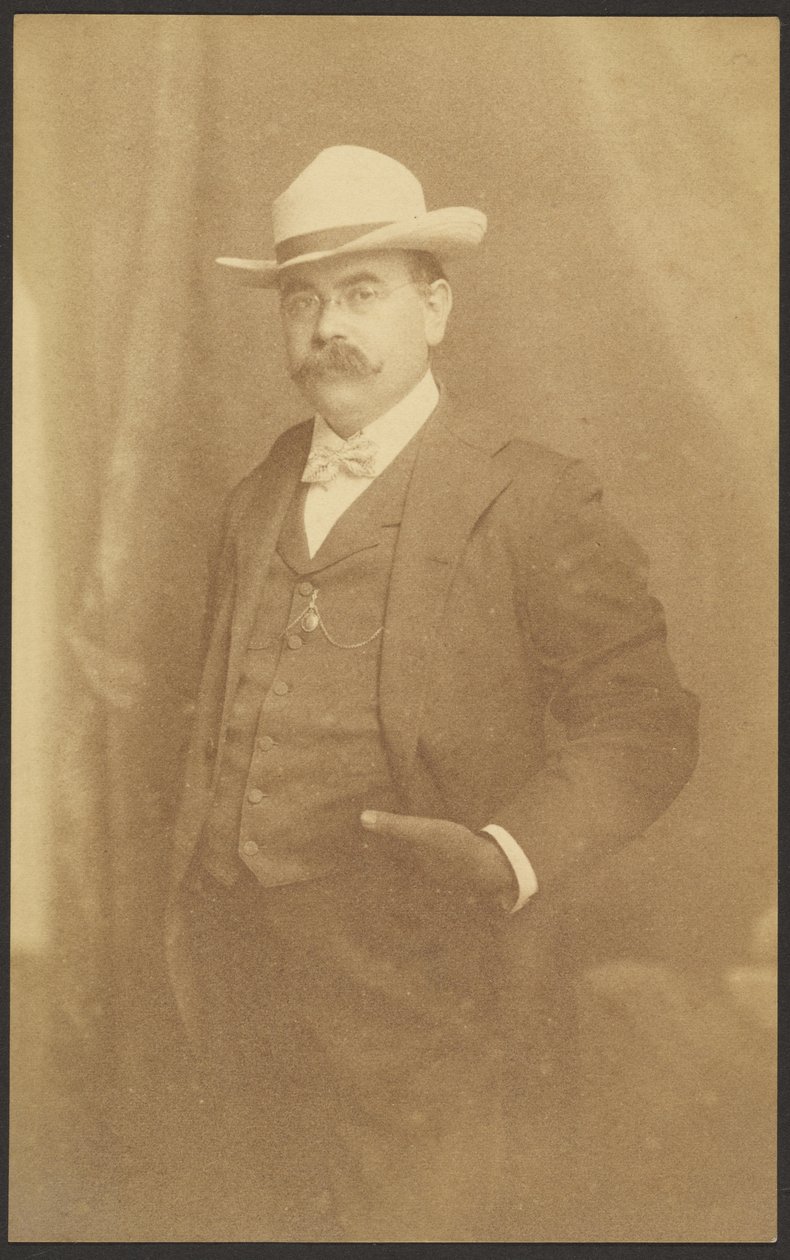 [Autorretrato de pie] de Louis Fleckenstein
