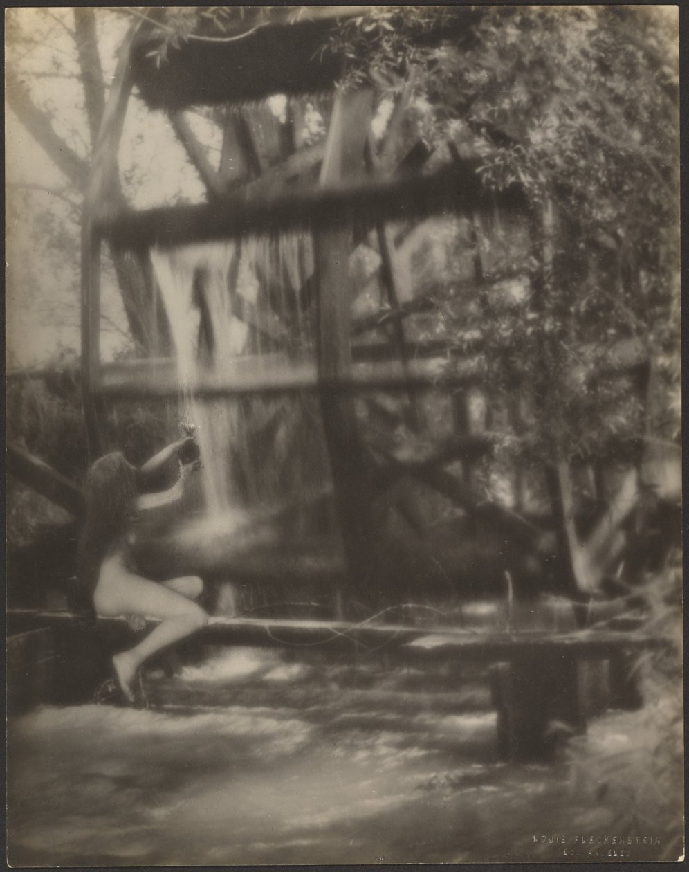La ninfa y el jarrón de Louis Fleckenstein