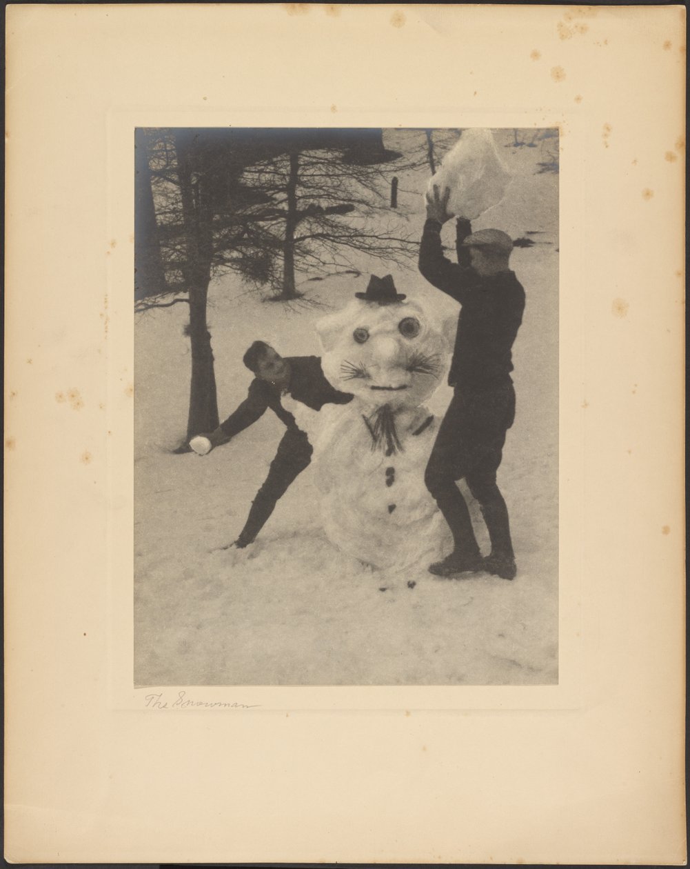 El muñeco de nieve de Louis Fleckenstein