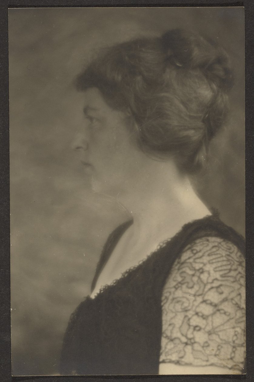 [Mujer de perfil] de Louis Fleckenstein