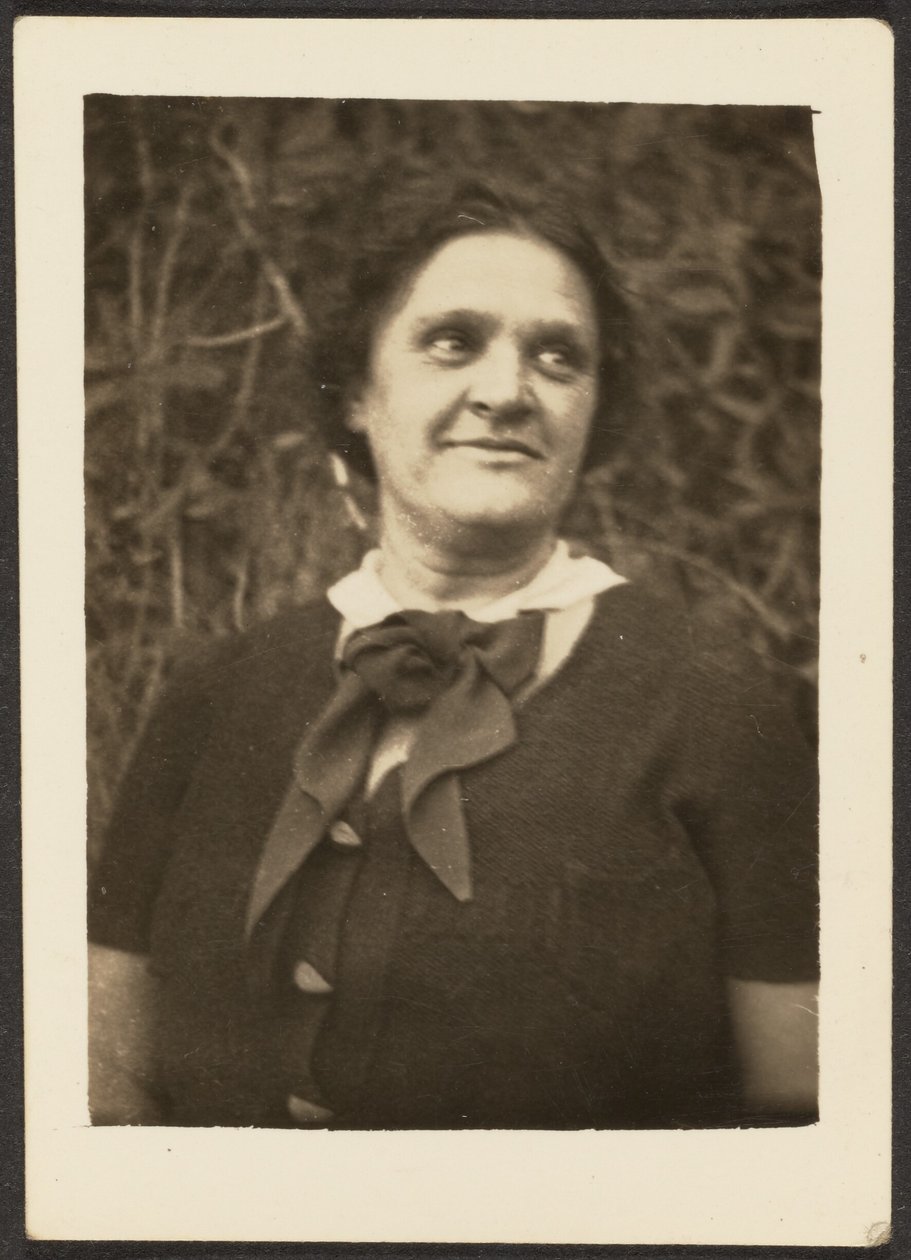 [Mujer con corbata] de Louis Fleckenstein