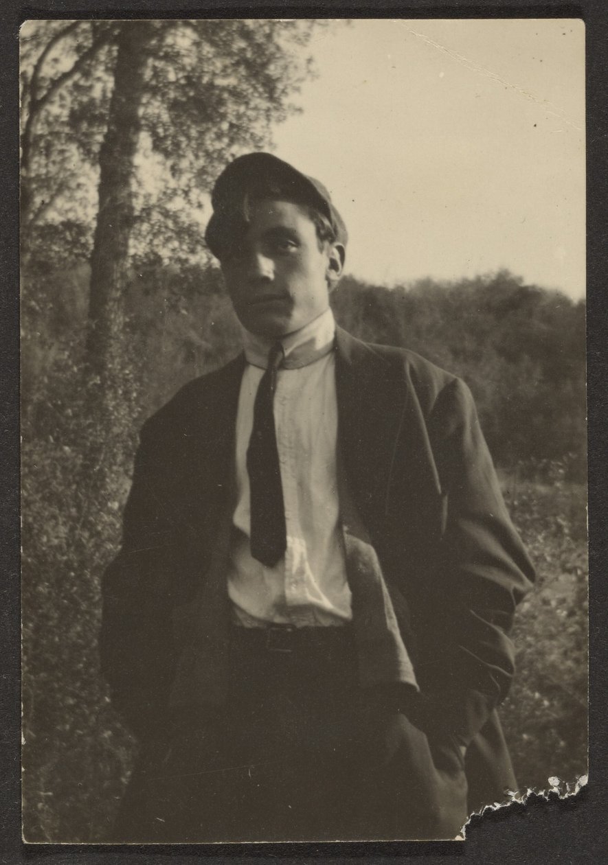 [Joven en el campo] de Louis Fleckenstein
