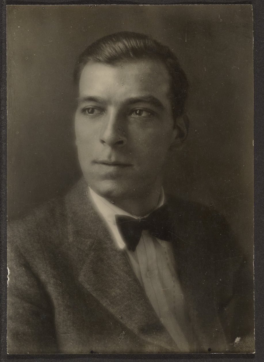 [Hombre joven con pajarita] de Louis Fleckenstein