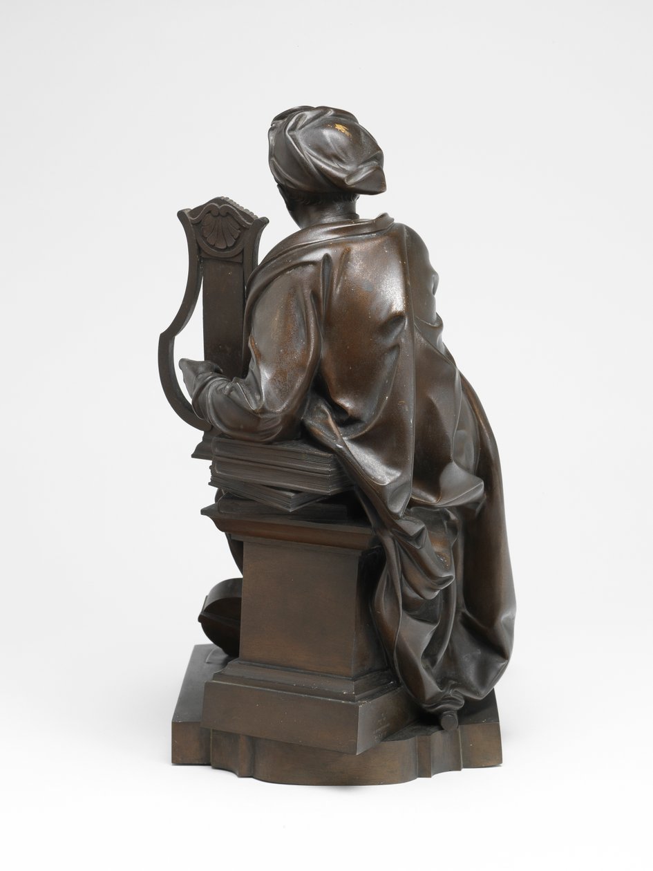 George Frideric Handel como Apolo de Louis Francois (after) Roubiliac
