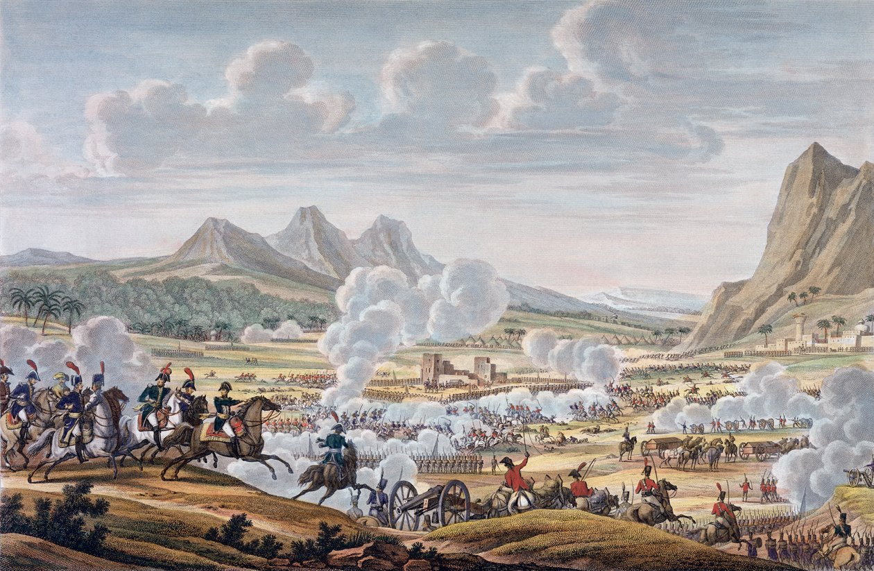La Batalla del Monte Tabor, 27 Ventoso, Año 7, 17 de febrero de 1799 de Louis Francois Couche