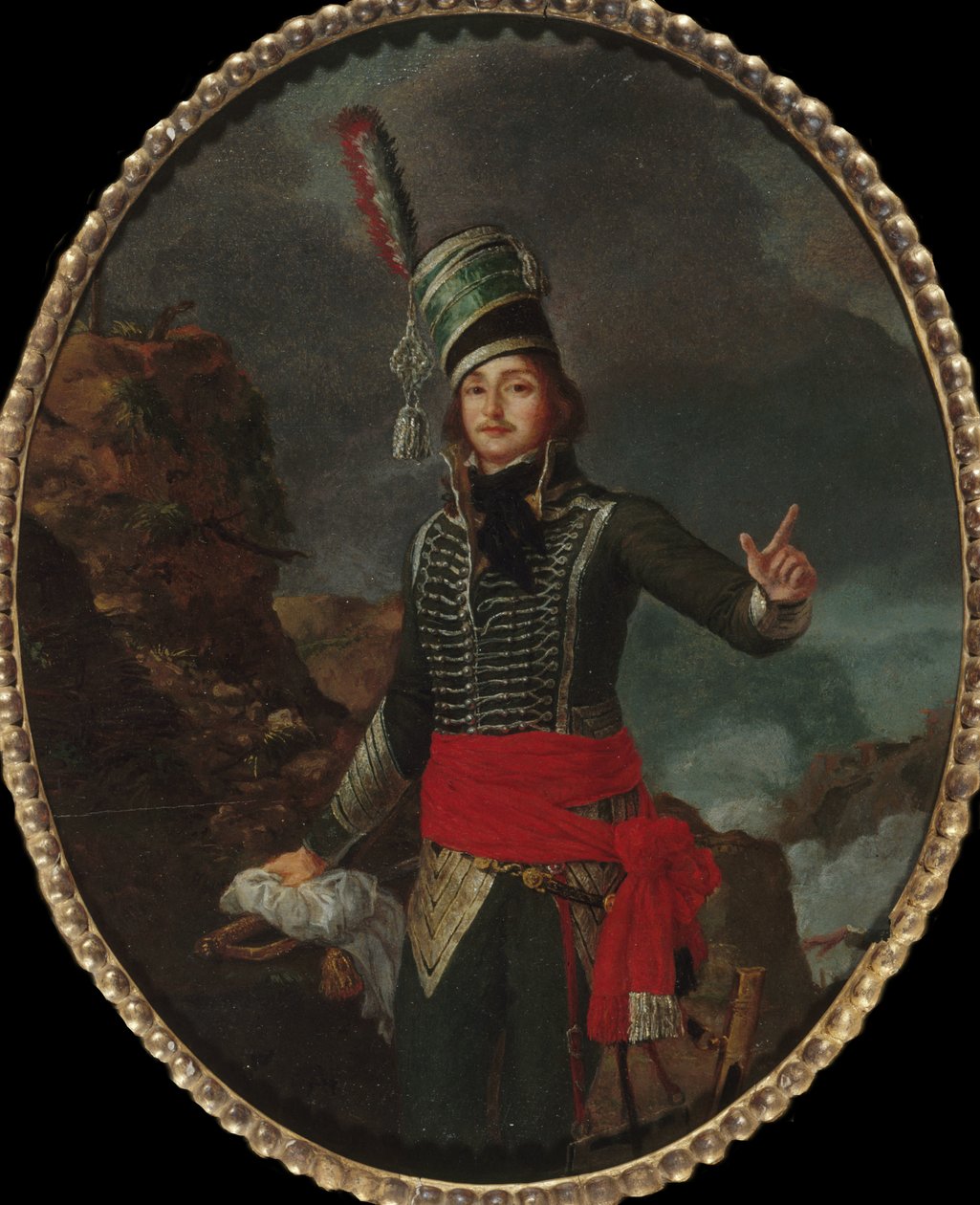 Retrato del General François Séverin Marceau-Desgraviers 1769-1796, c. 1796 de Louis François Sergent Marceau