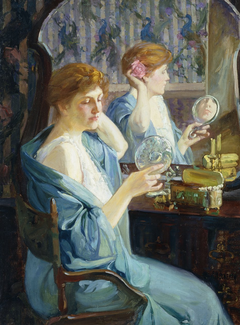Maude en verde de Louis Frederick Berneker