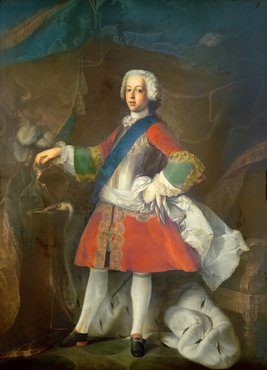 Príncipe Carlos Eduardo Luis Felipe Casimiro Stuart de Louis Gabriel Blanchet