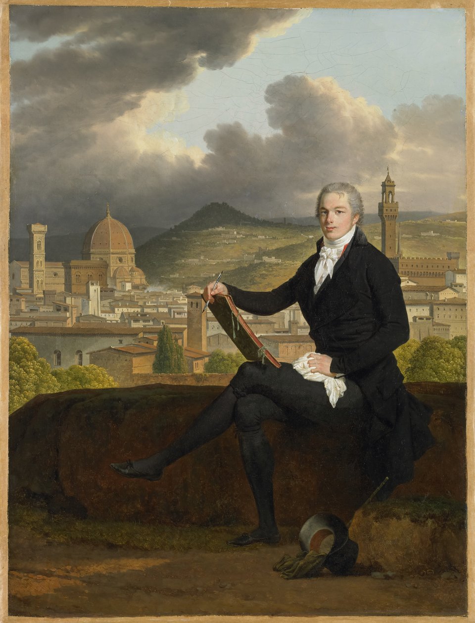 Retrato del Dr. Thomas Penrose, 1798 de Louis Gauffier