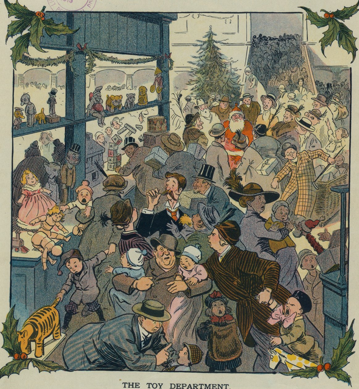 Departamento del Juguete, EE.UU. 1910s (impresión) de Louis Glackens