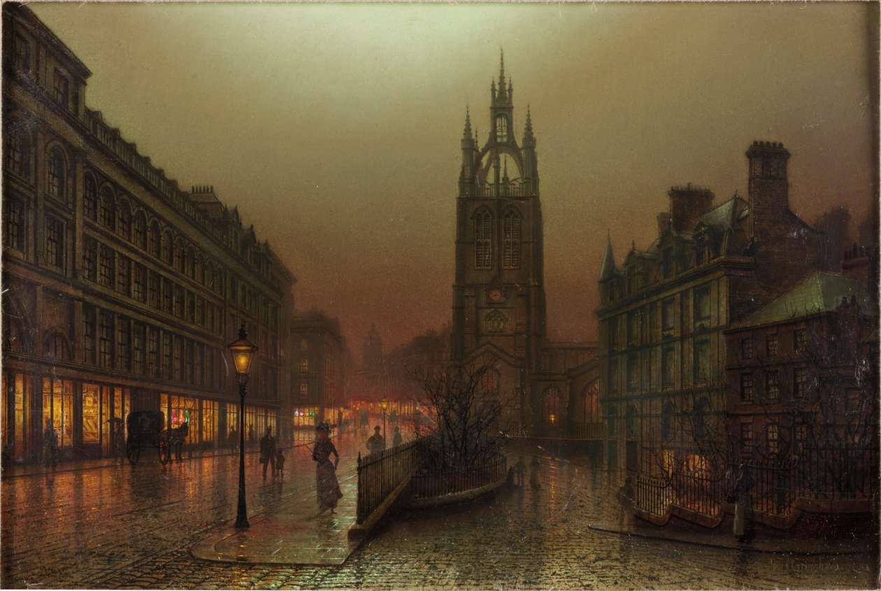 Calle San Nicolás, Newcastle upon Tyne, 1902 de Louis Grimshaw