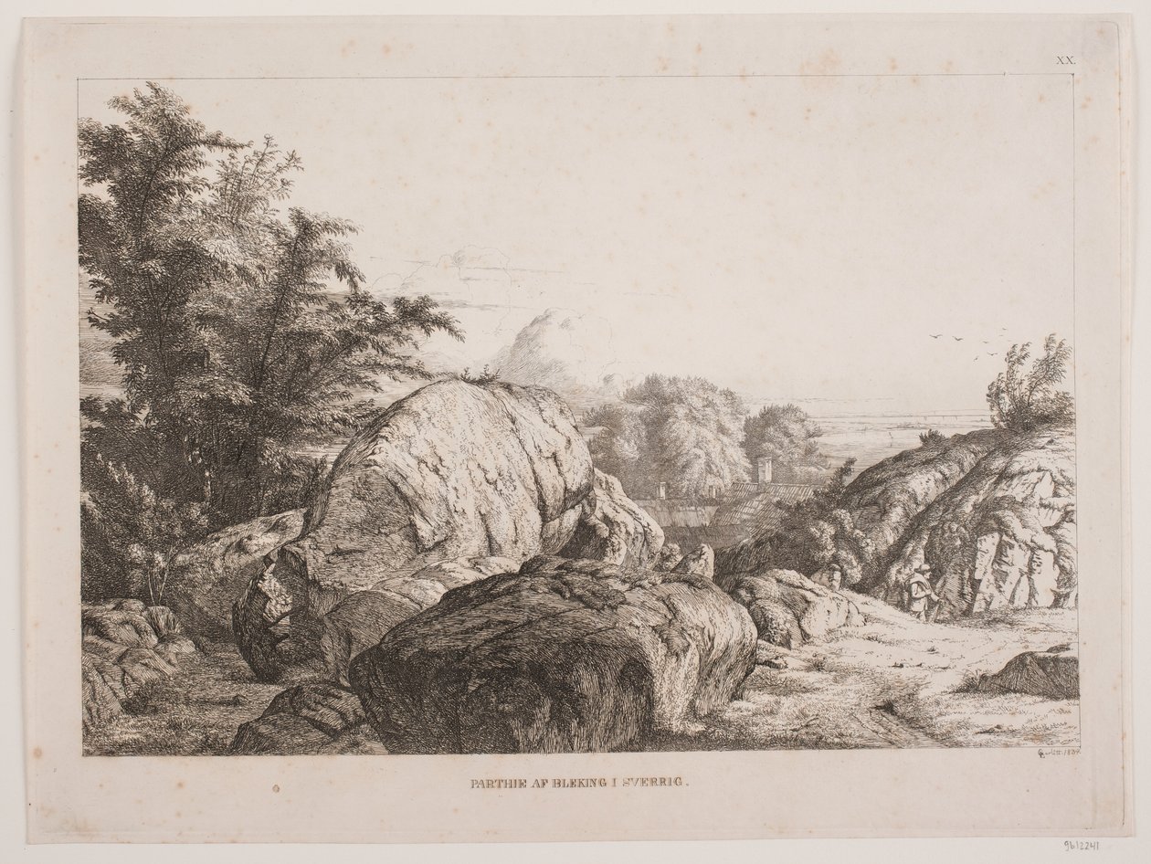 Parte de Bleking en Suecia de Louis Gurlitt
