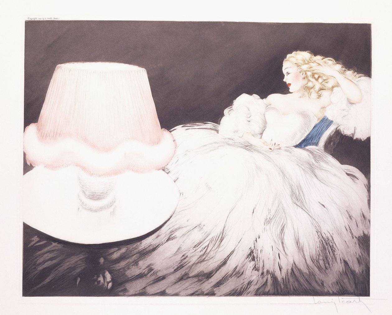Pantalla de Louis Icart