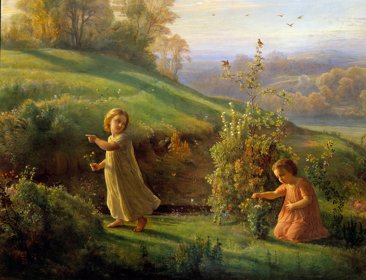 El poema del alma; Primavera de Louis Janmot