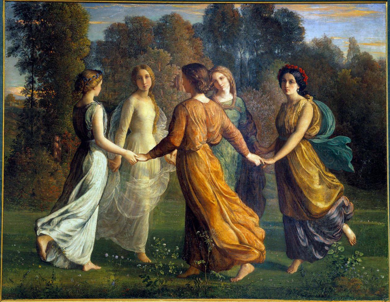 El poema del alma; Rayos de sol de Louis Janmot