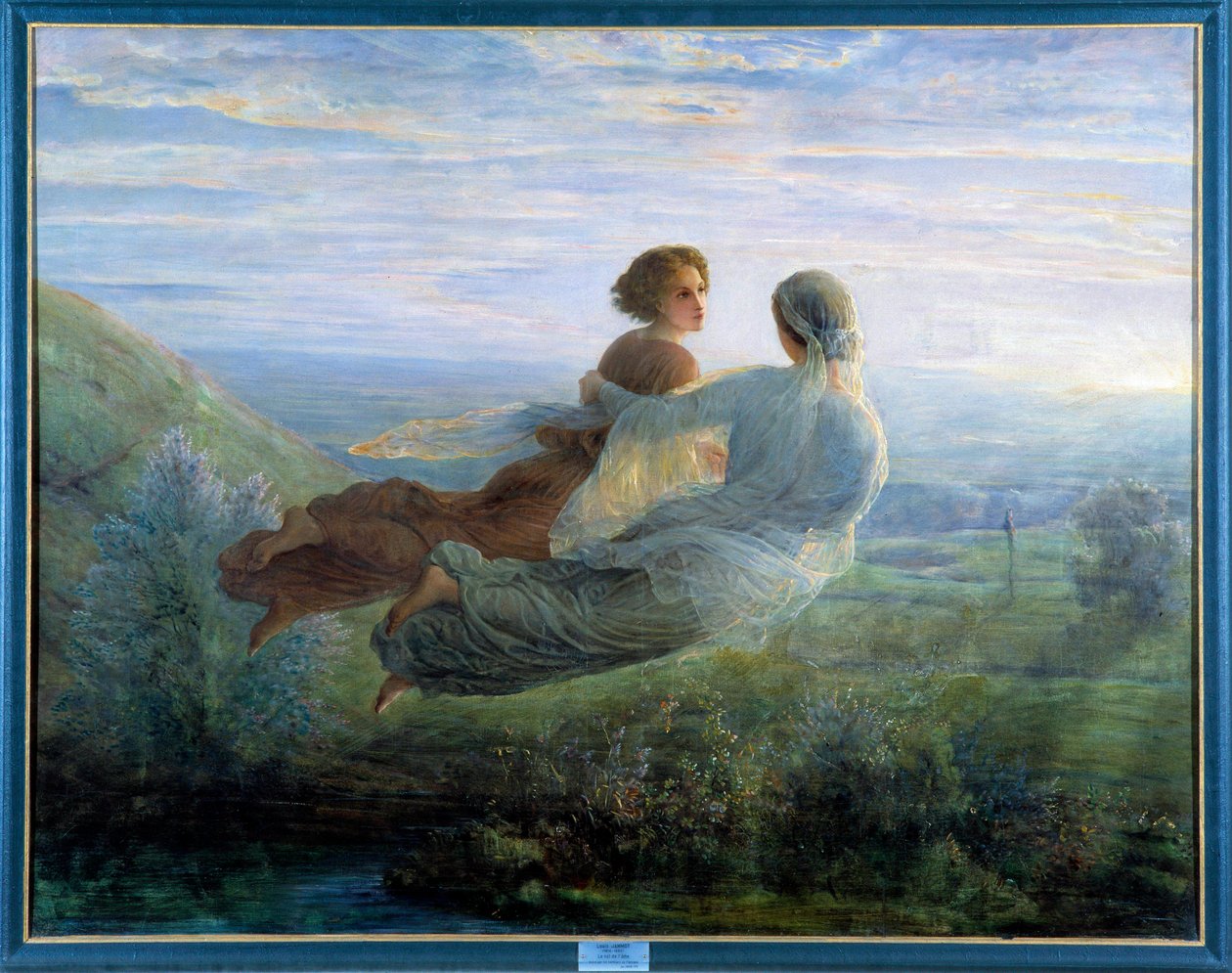 El poema del alma; El vuelo del alma de Louis Janmot