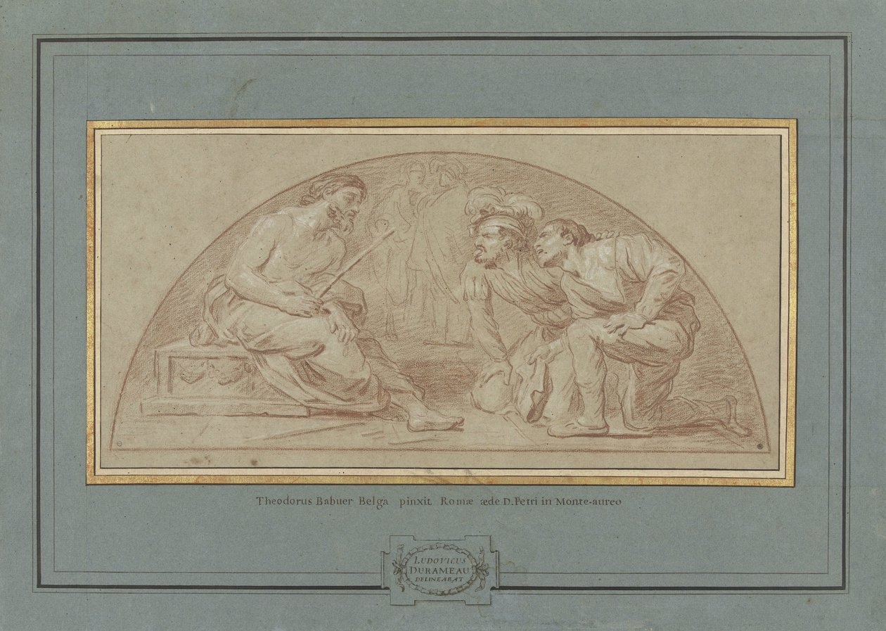 Burla a Cristo de Louis Jean Jacques Durameau