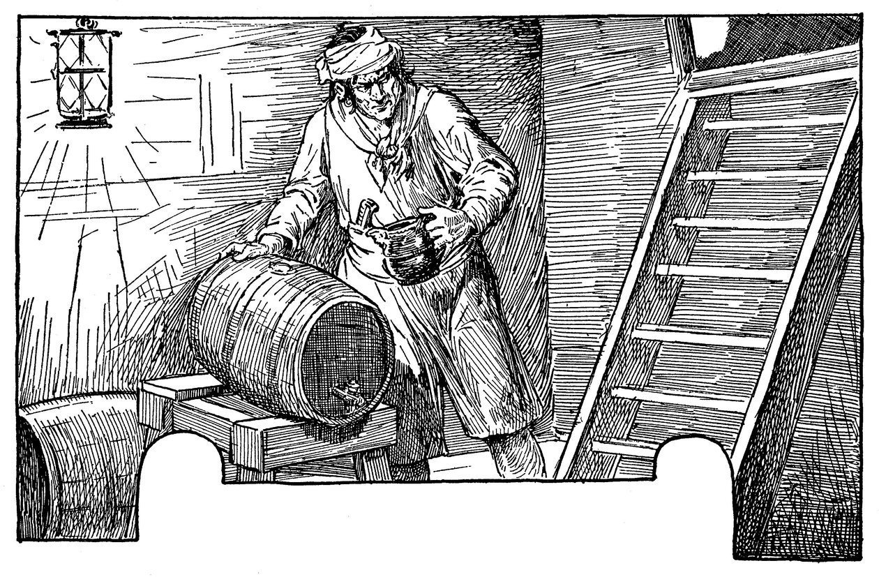 Ilustración de Louis Rhead para la novela 
