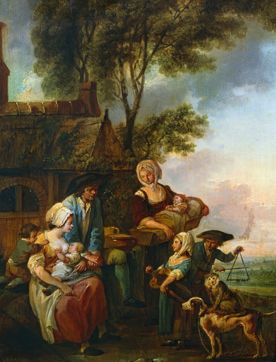 El zanfonista de Louis Joseph (1731 98) Watteau