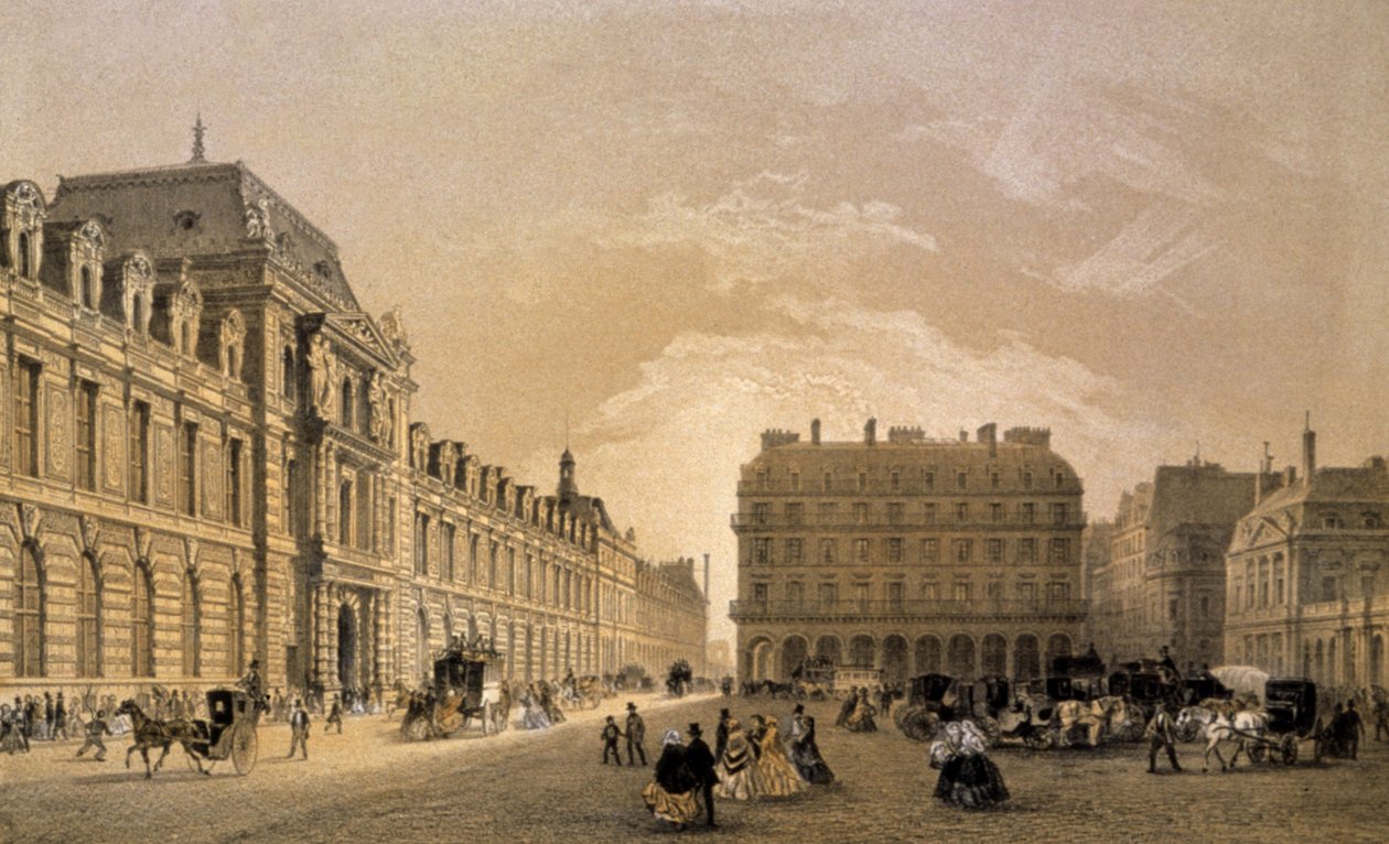 El Louvre de Louis Jules (after) Arnout