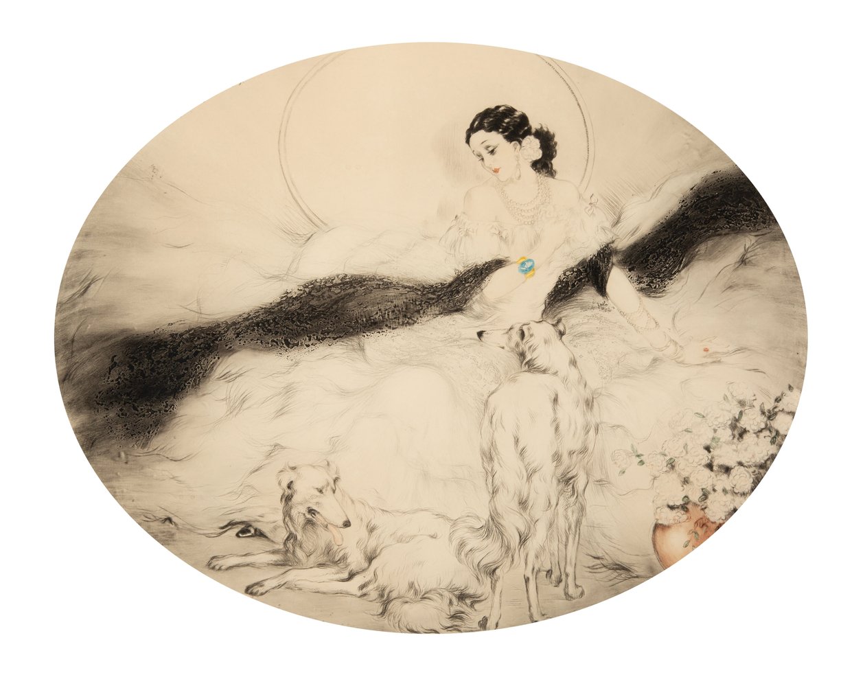 La Dama de las Camelias, 1927 de Louis Justin Laurent Icart