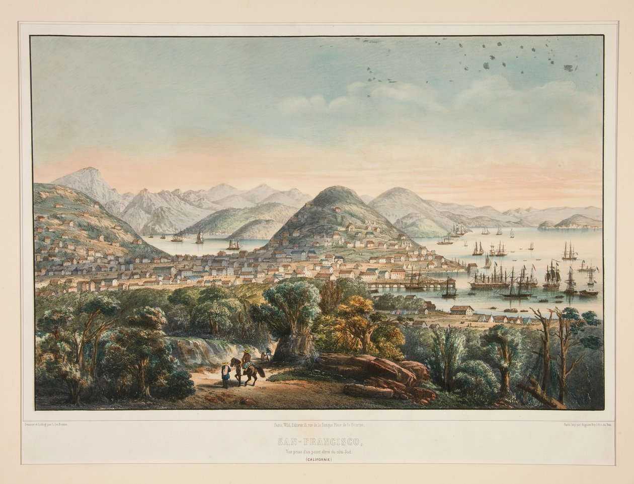 San Francisco, / Vista tomada desde de Louis Le Breton
