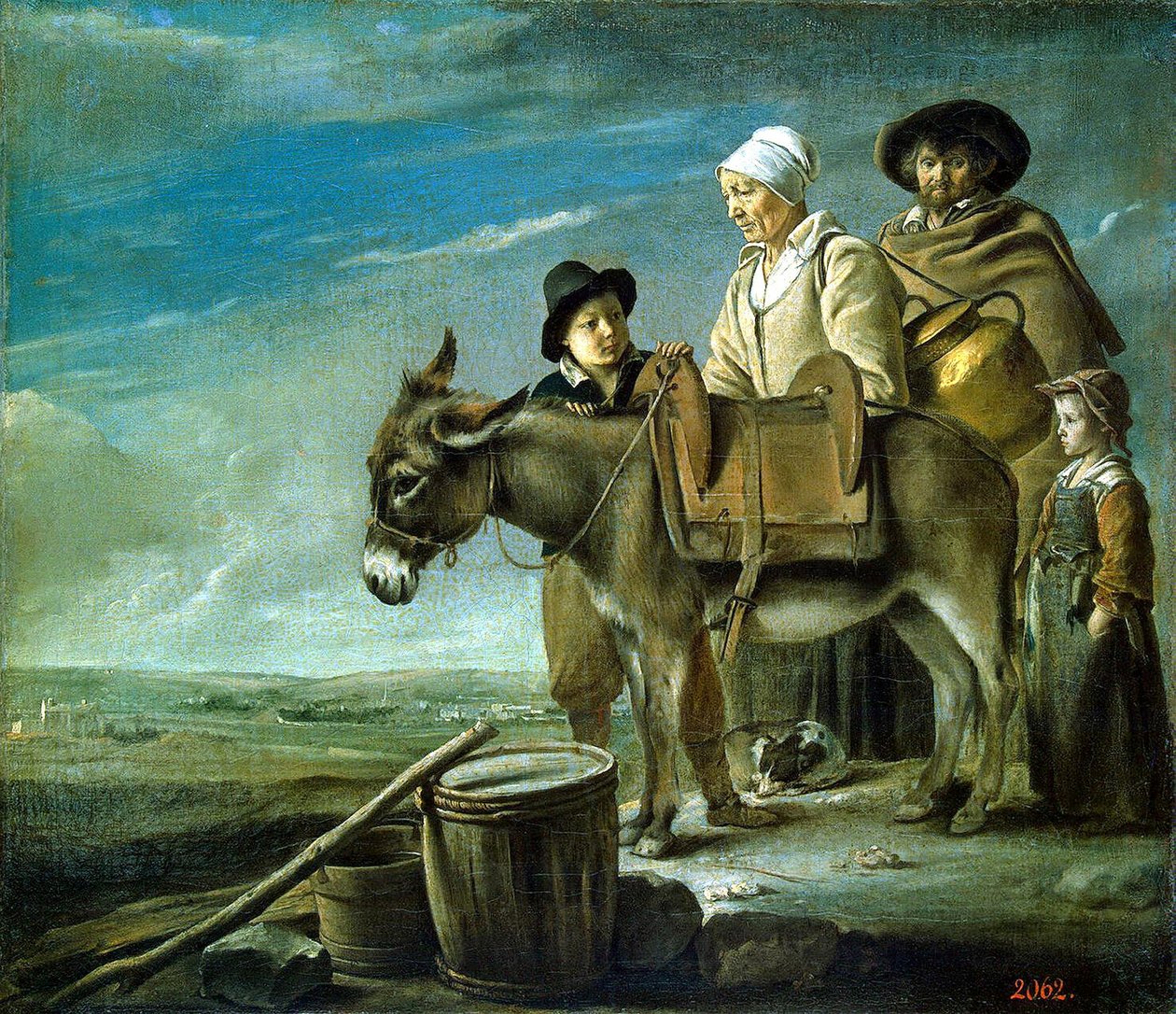 Francés: La Famille de la laitière Milkmaids
