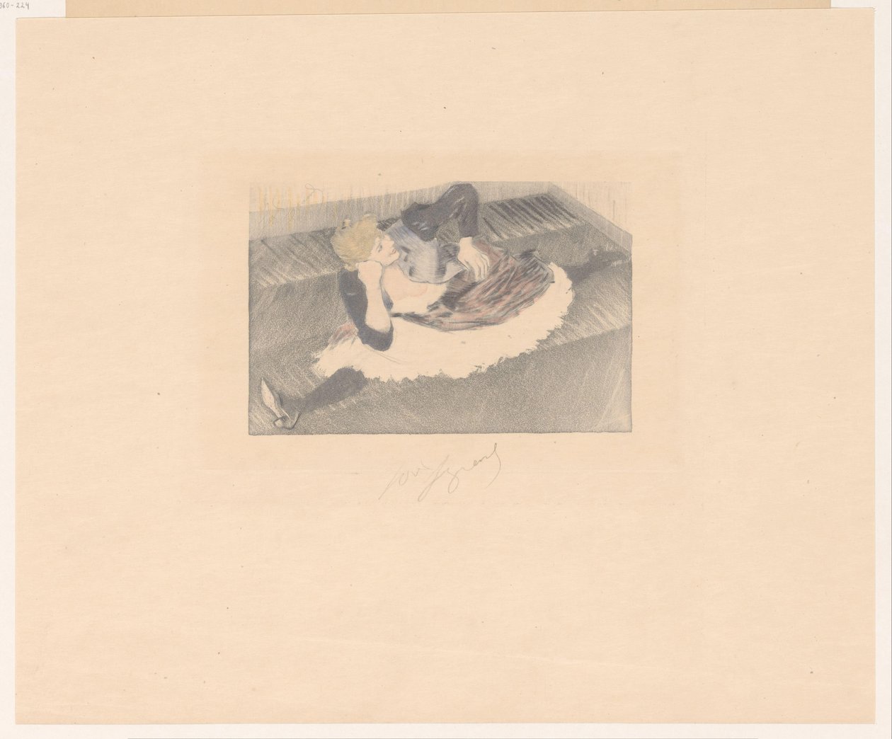 Danseres in spagaat
La gran brecha de Louis Legrand (signed by artist)