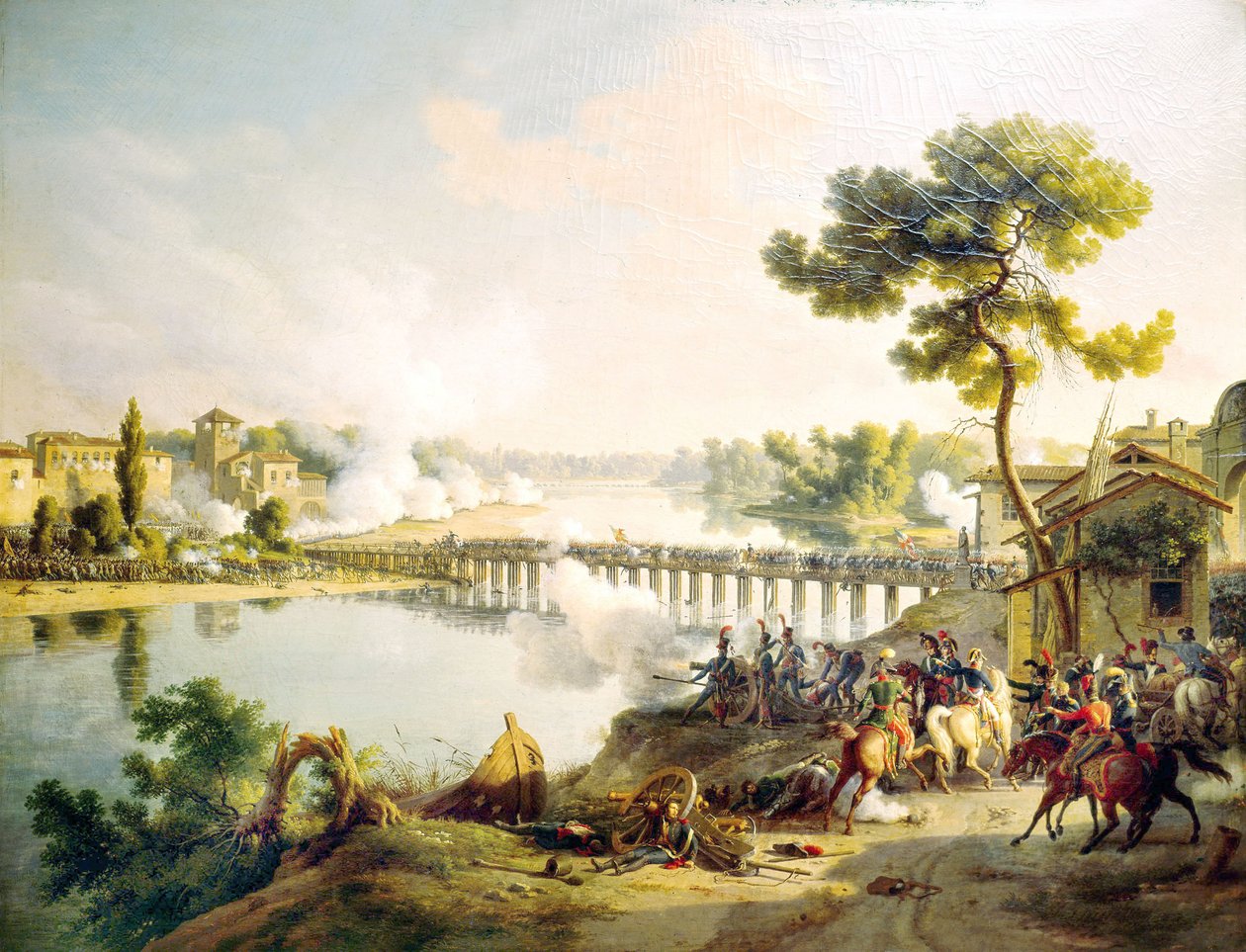 Batalla de Lodi (1796) de Louis Lejeune