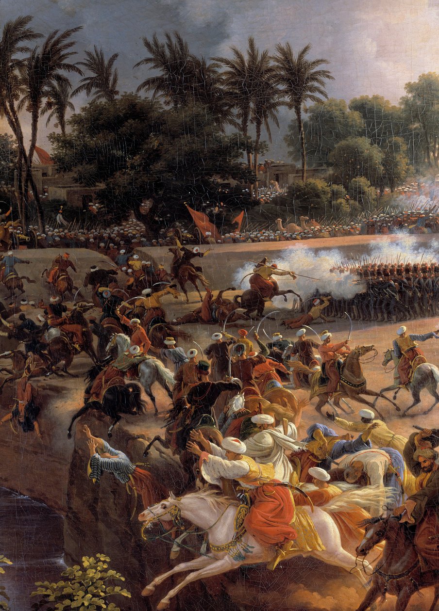 Campaña de Egipto (1798-1801): La batalla de las Pirámides, 21 de julio de Louis Lejeune