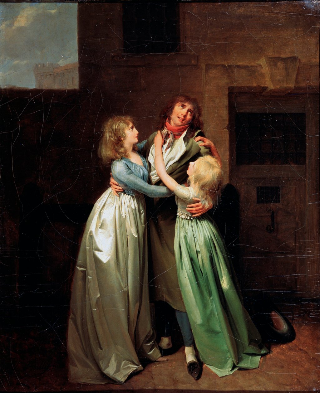 Una Despedida Lamentable, 1780s de Louis Leopold Boilly