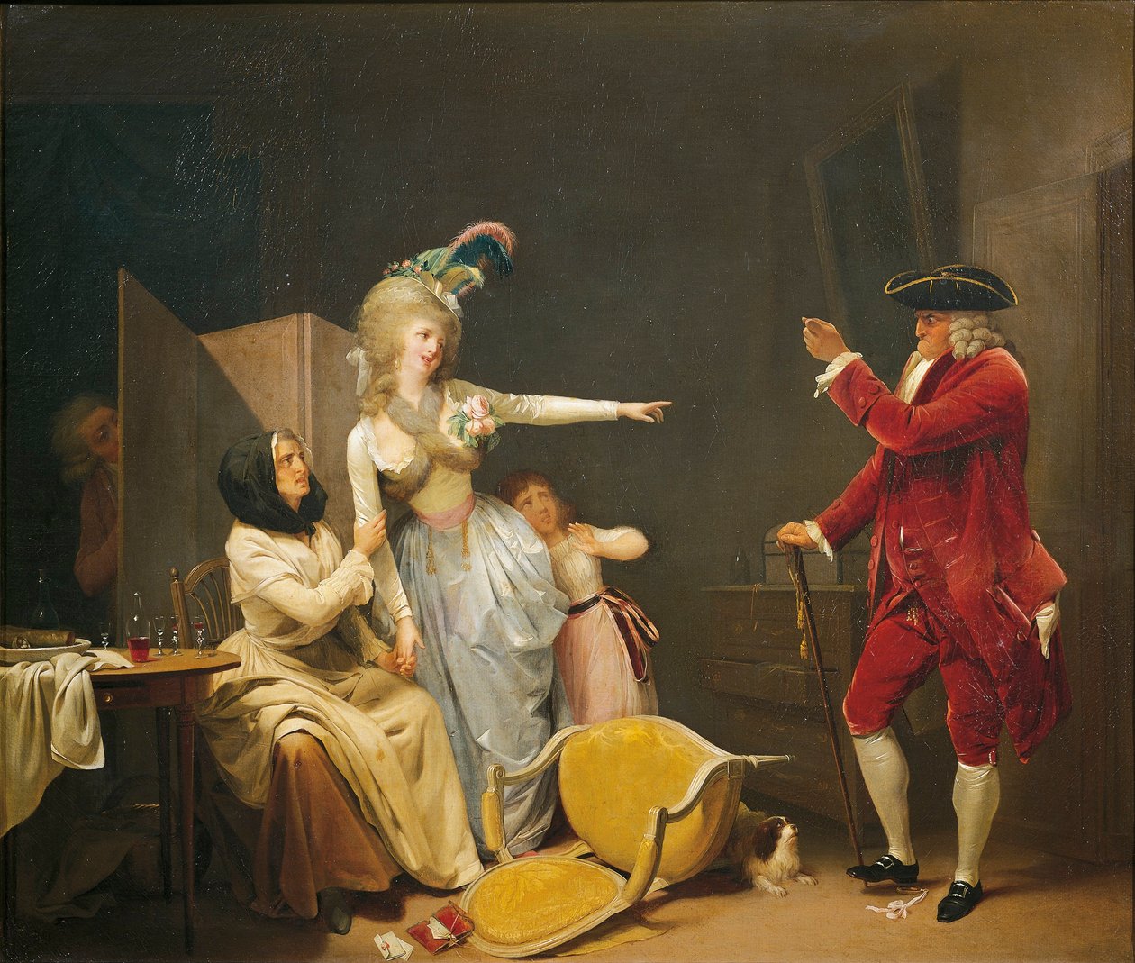 Francia, Saint-Omer, Anciano o amante celoso de Louis Leopold Boilly
