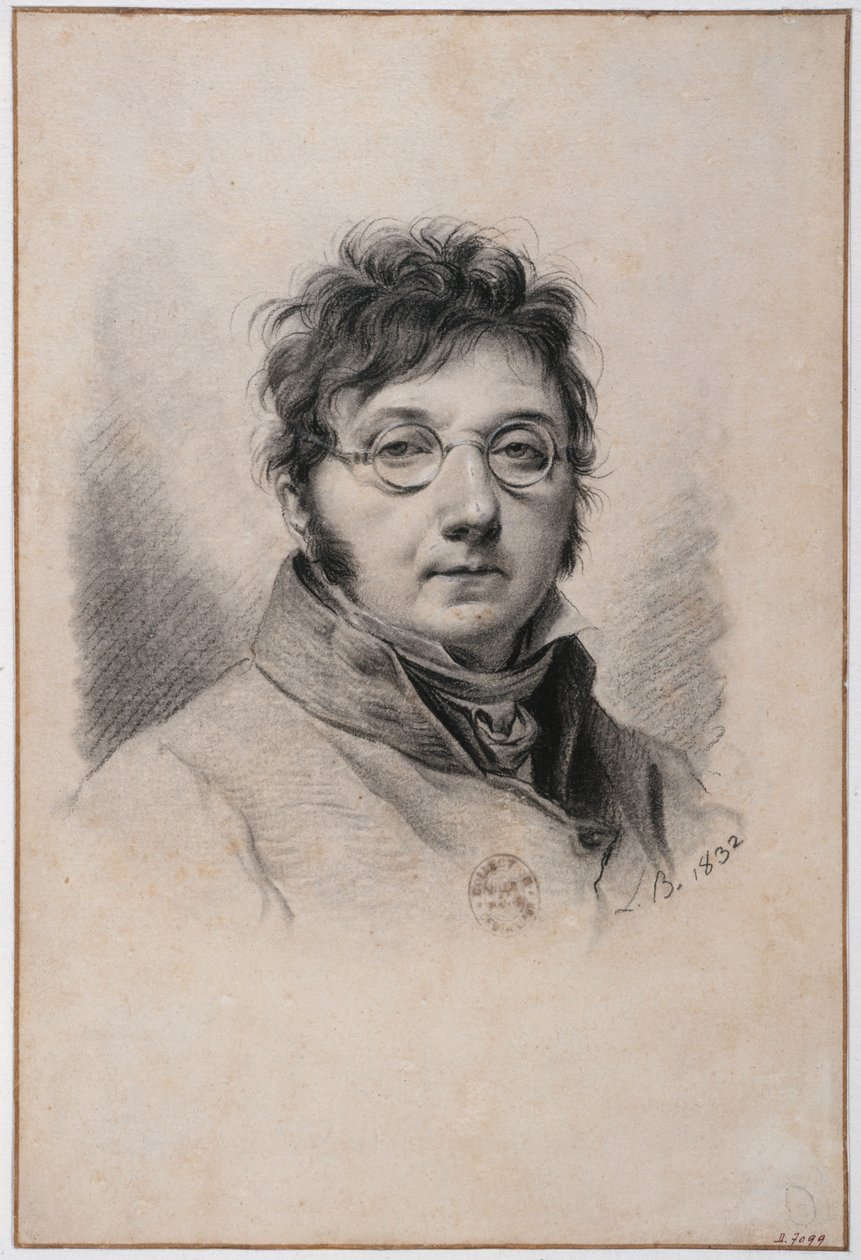 Retrato de Boilly por sí mismo de Louis Leopold Boilly
