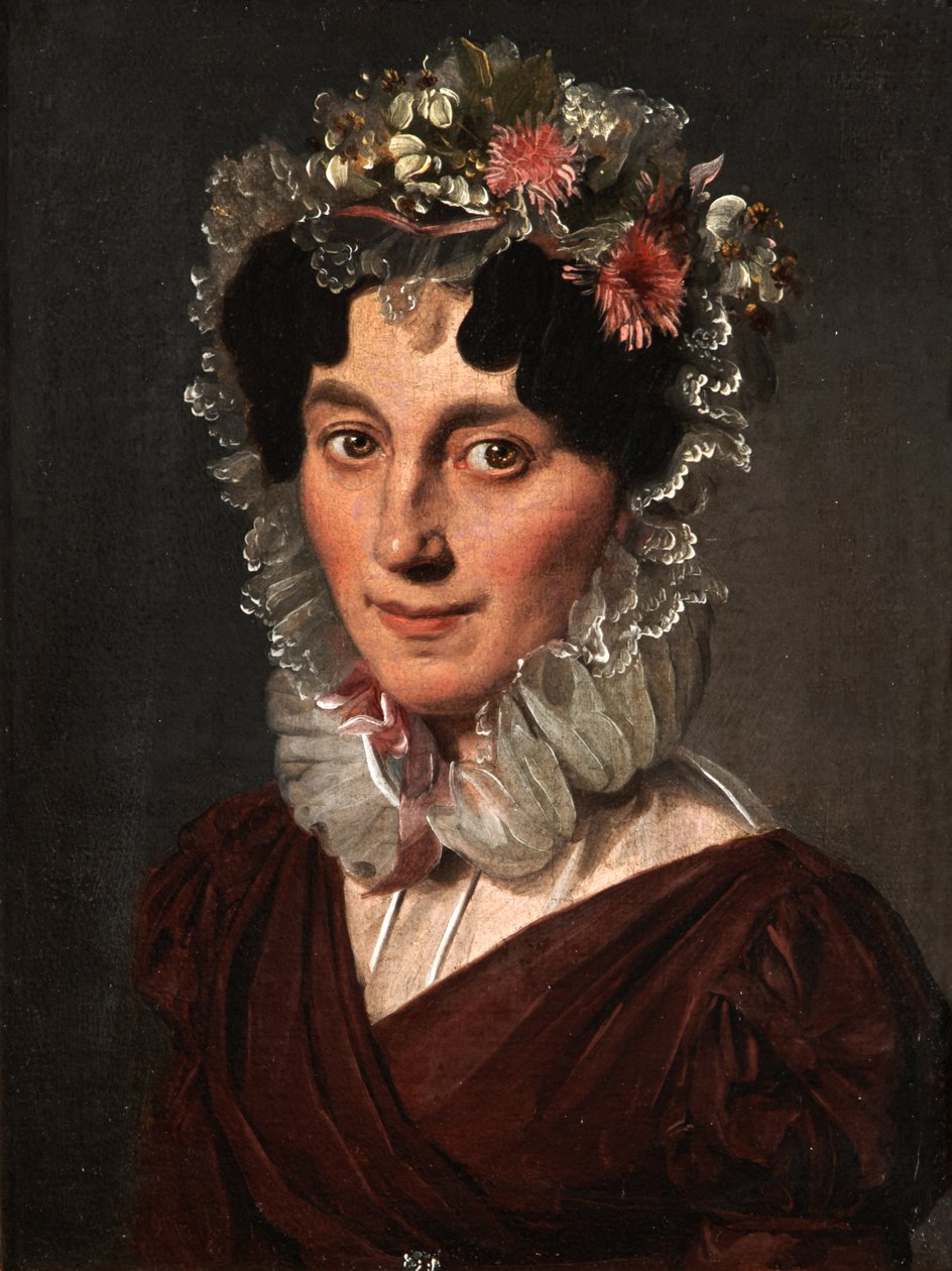 Retrato de Caroline (Sophie) Gast, de soltera Veinheimer de Louis Leopold Boilly