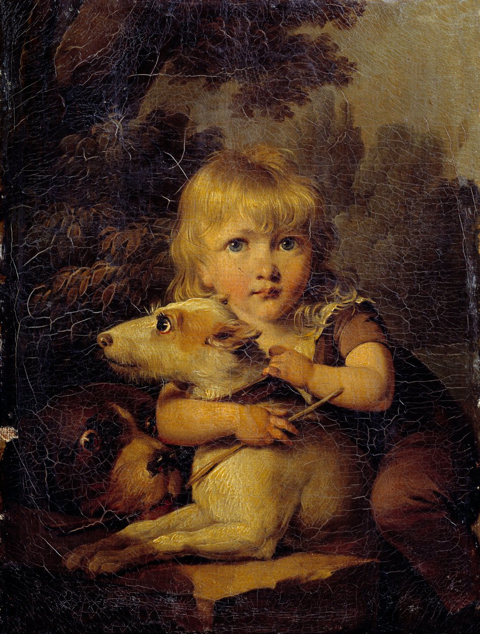 Retrato de Louis Arnault (1803-1885) niño de Louis Leopold Boilly