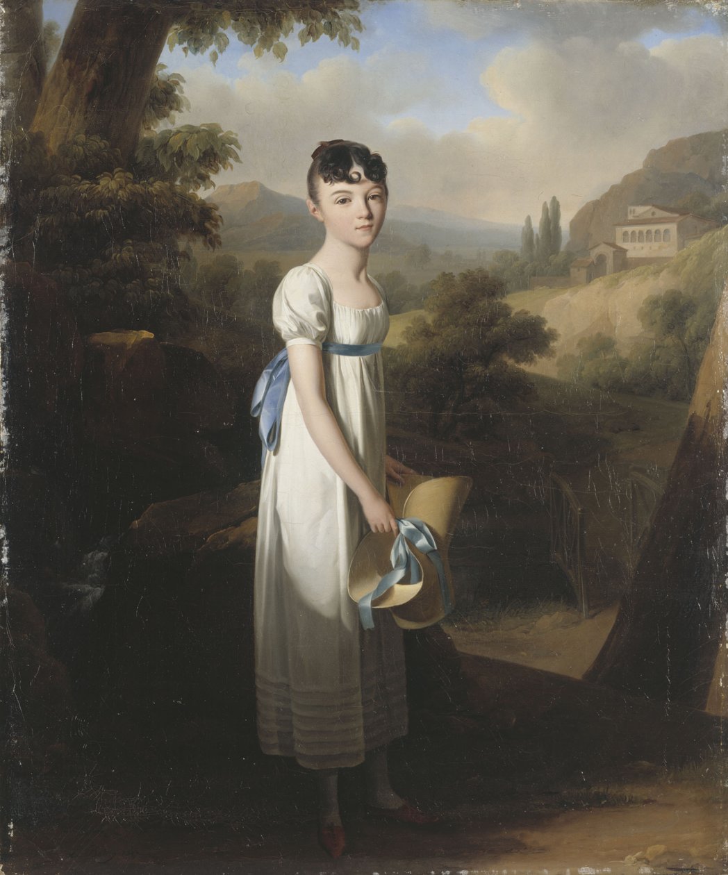Retrato de Mademoiselle Athénaïs d