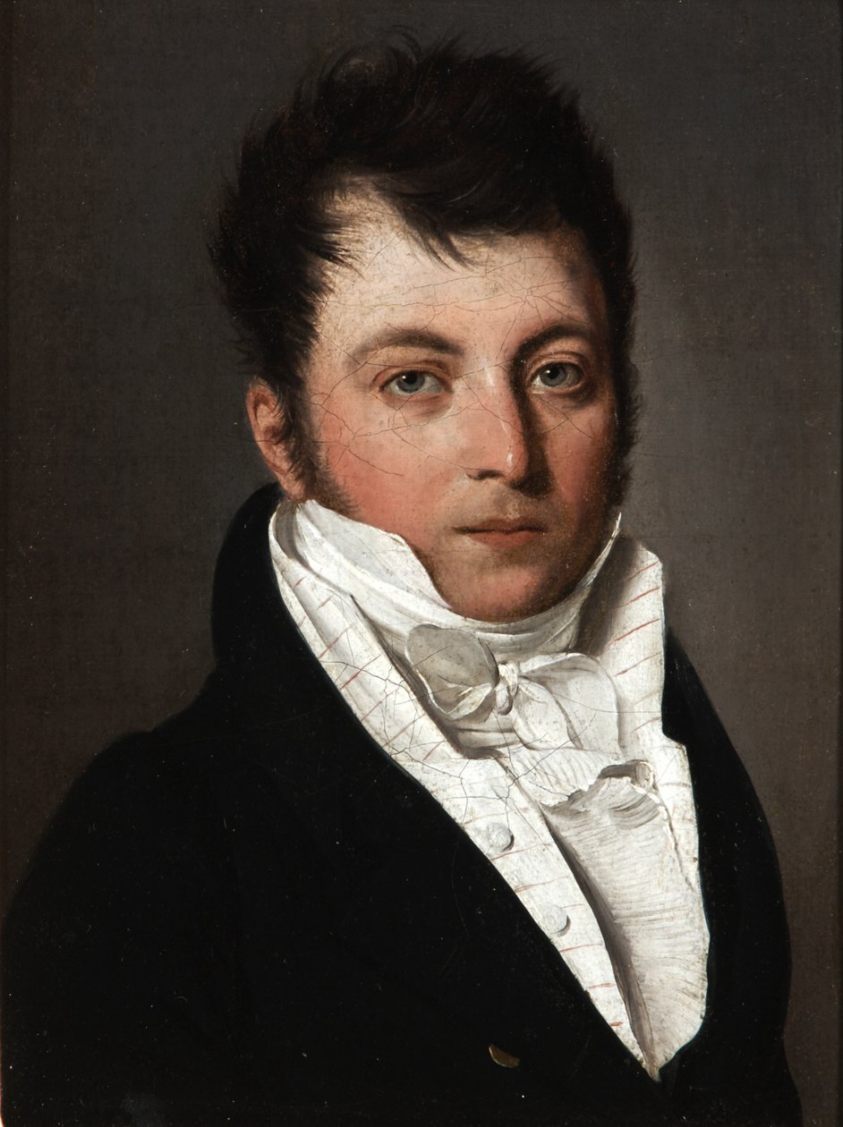 Retrato de un hombre de Louis Leopold Boilly