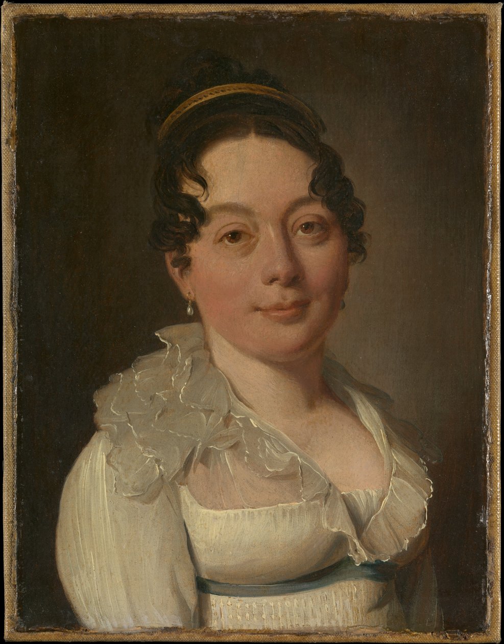Retrato de una mujer de Louis Leopold Boilly